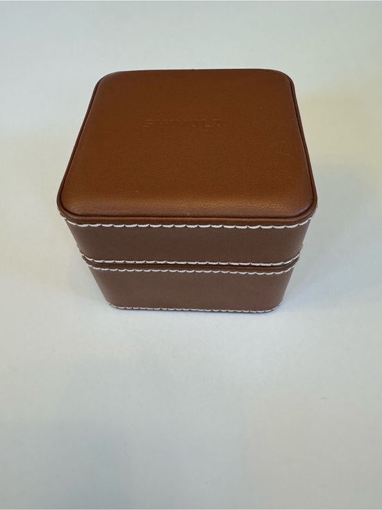 Shinola Accessories - Shinola Detroit Brown Leather Empty Watch Box